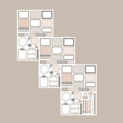 rámečky neutrální 3ks rámečky neutrální 3ks