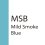 Zebra MILDLINER zvýrazňovač (výběr barev) - barva inkoustu: MSB - Mild Smoke Blue