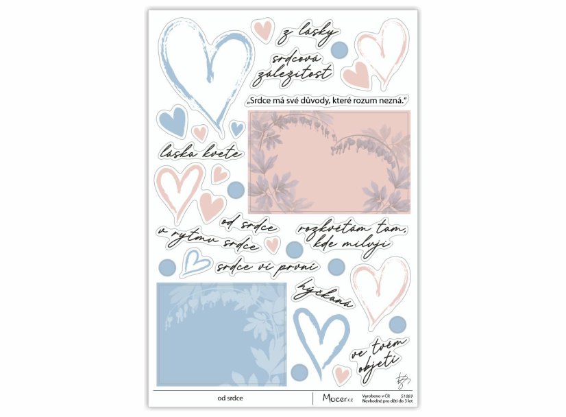 samolepky od srdce samolepky od srdce