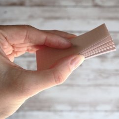 lepíky růžové tečky 25 listů 2