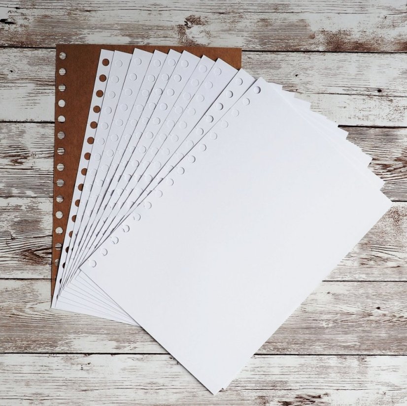 sada náhradní listů bílých