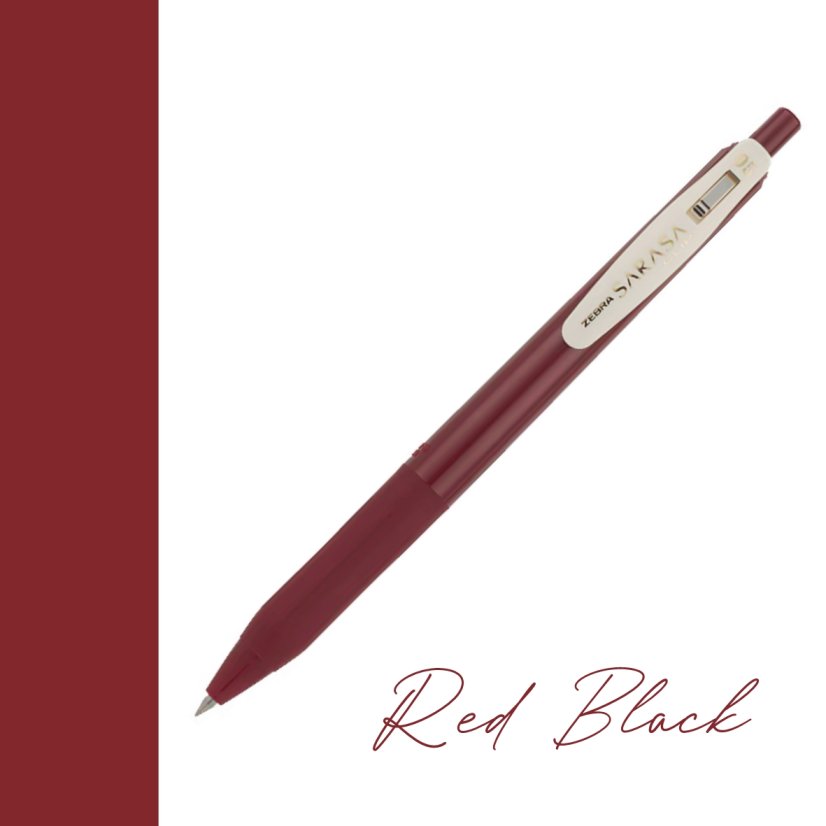 Zebra Sarasa Vintage 0.5 (výběr barev) - barva inkoustu: VBP - Bordeaux Purple