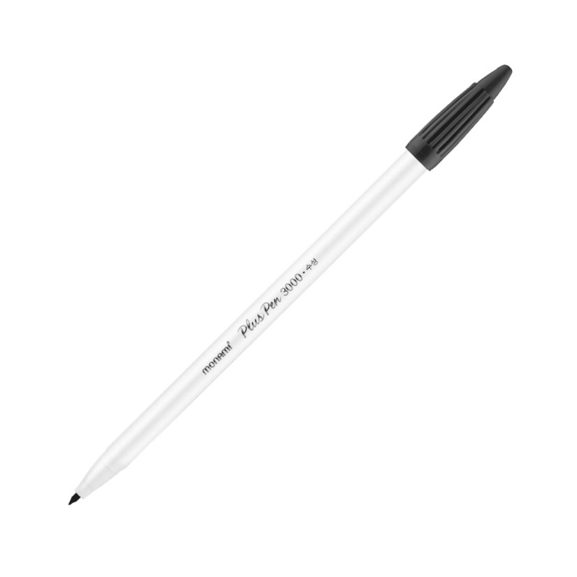 Popisovač Monami Plus Pen 3000 - černý