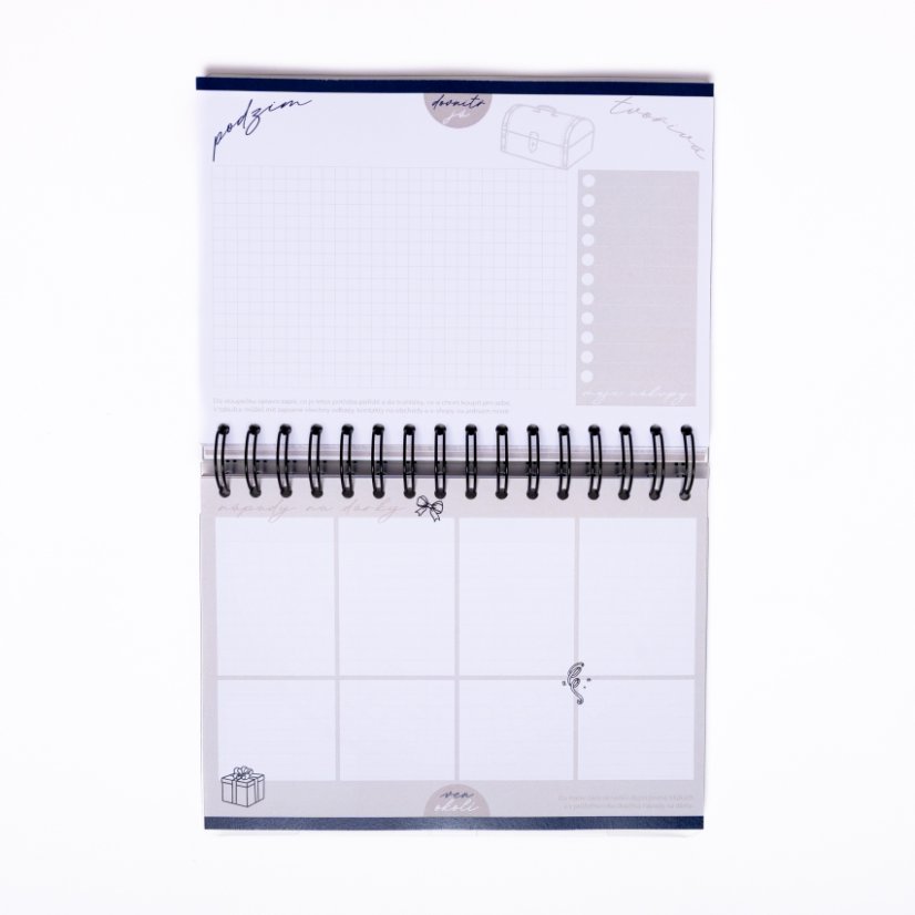 Diář Mocer 2026 - MĚSÍČNÍ