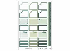 samolepky rámečky - šalvěj