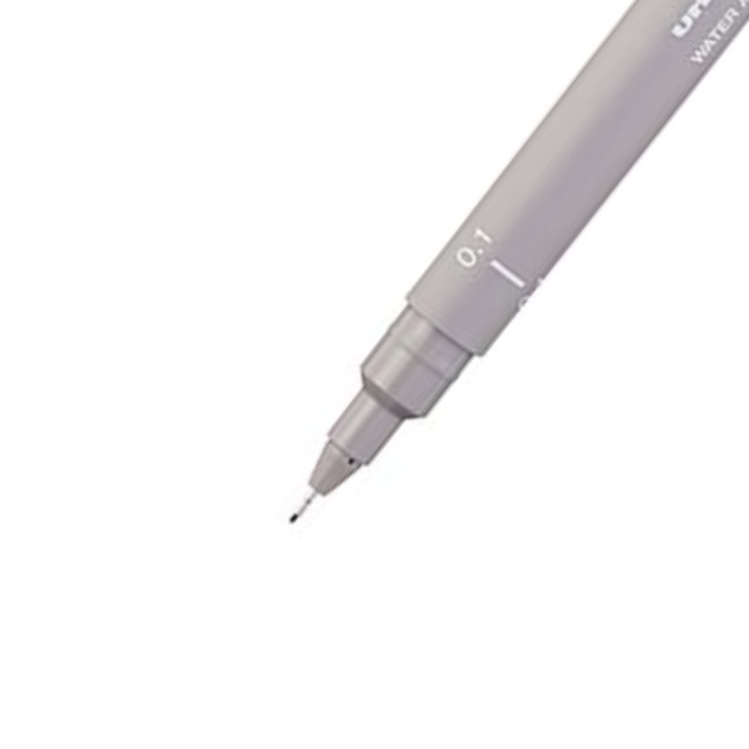 UNI PIN fine liner - světle šedý - šířka stopy: 0,1 mm