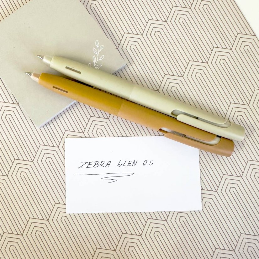 Zebra bLen kuličkové pero 0.5 (limitovaná kolekce) - barva propisky: hnědá