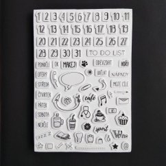 razítka čísla, činnosti, dny razítka čísla, činnosti, dny