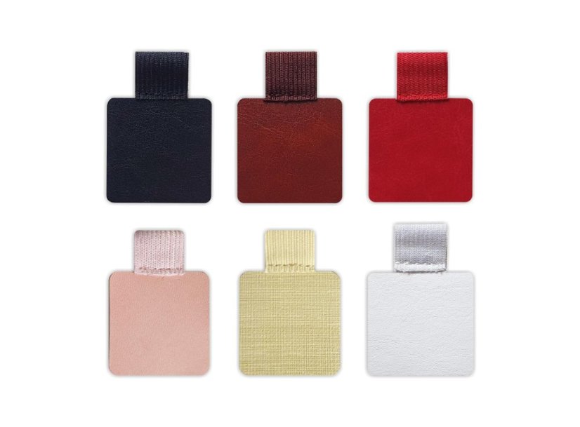 poutko na propisku (6 barev) (hnědé hnědé poutko na propisku)