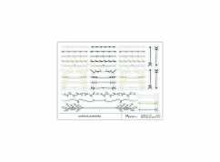 samolepky ozdobná podtržítka