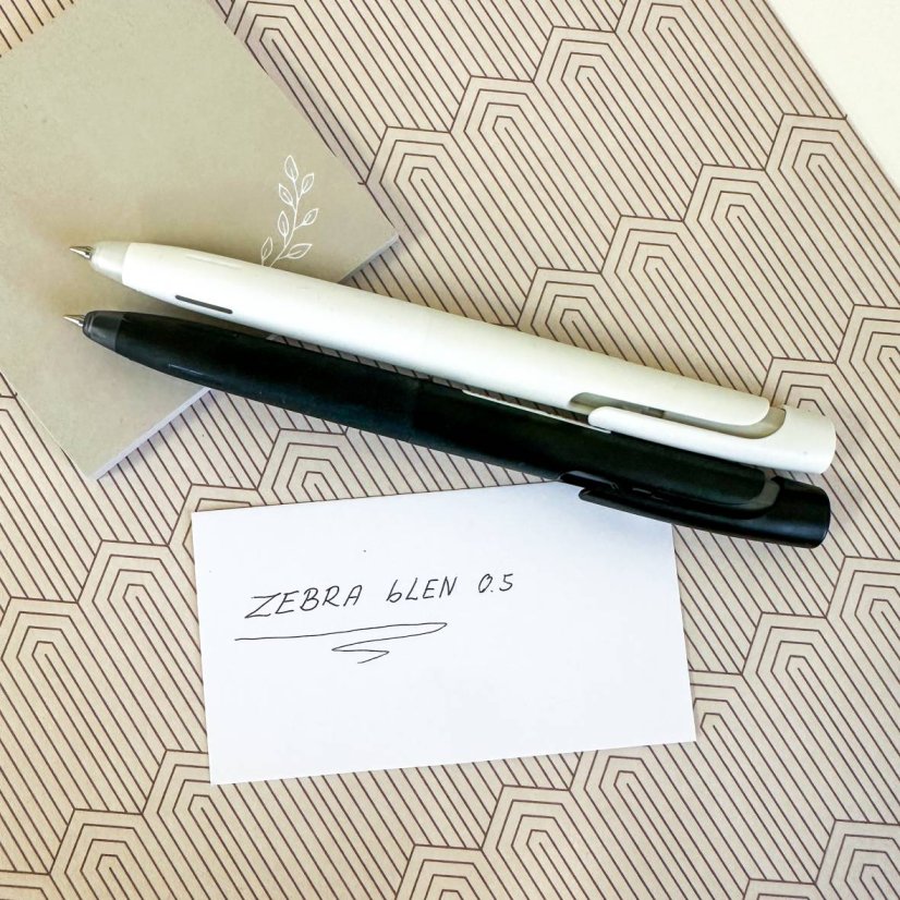 Zebra bLen kuličkové pero 0.5 - barva propisky: černá