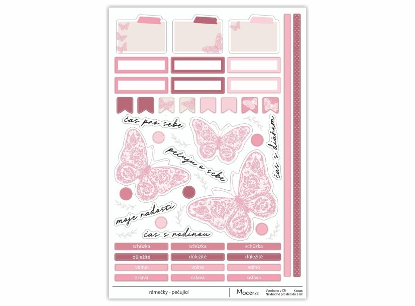samolepky Mocer 2027 - pečující samolepky Mocer 2027 - pečující