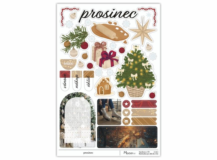 samolepky rok - prosinec samolepky rok - prosinec