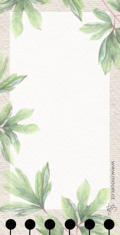 děrované listy listové