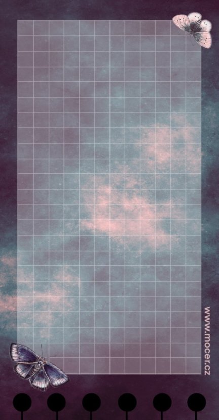 děrované listy vesmírné