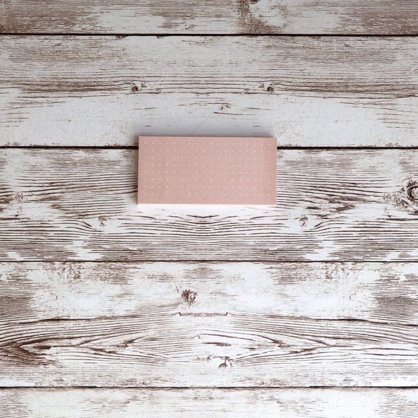 lepíky růžové tečky 50 listů