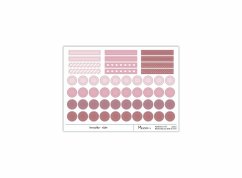 samolepky kroužky - růže