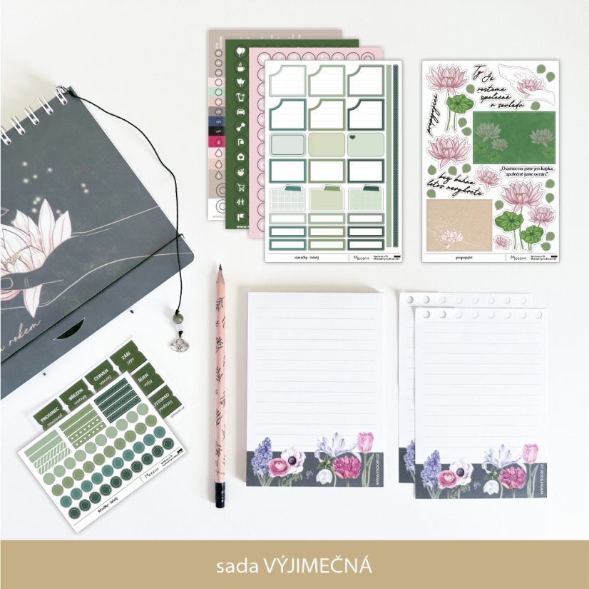 Diář Mocer 2026 - PROPOJUJÍCÍ  (limitka) - diář 2026 varianta: diář 2026 sada VYROVNANÁ