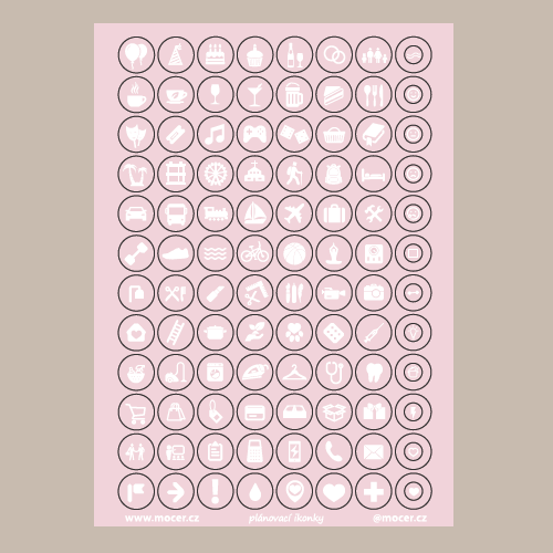 ikonky plánovací sv.růžové ikonky plánovací sv.růžové