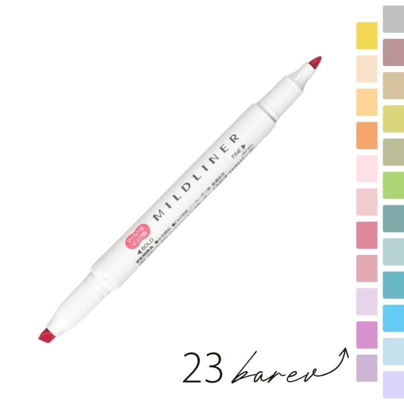 Zebra MILDLINER zvýrazňovač (výběr barev)
