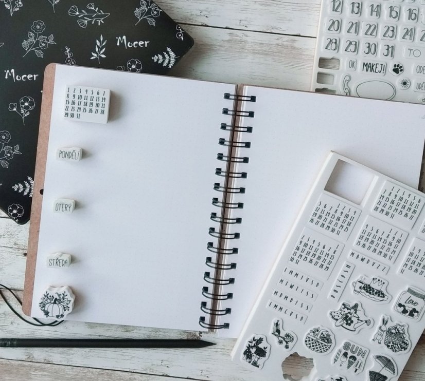 razítka rok a čísla