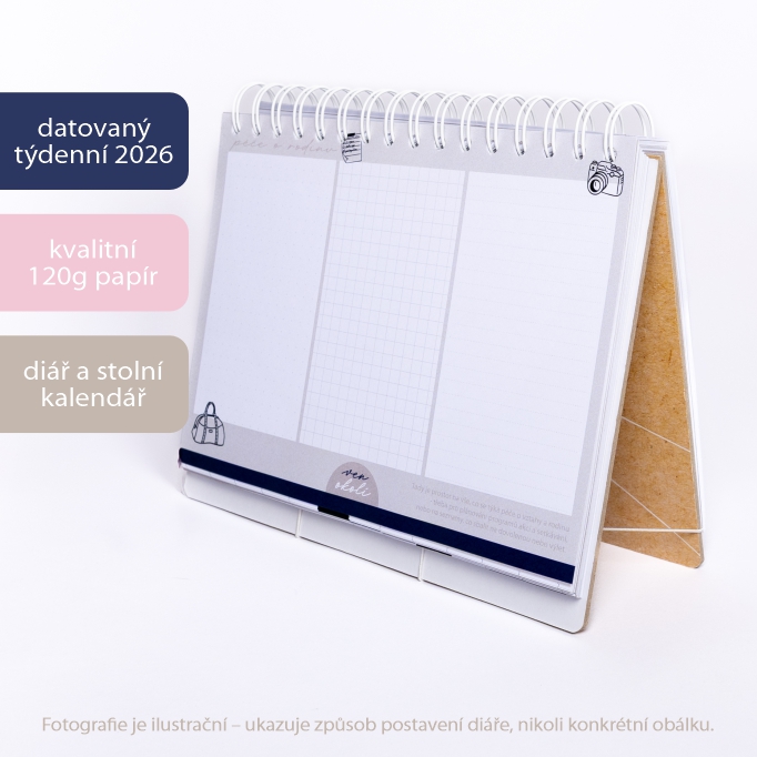 Diář Mocer 2026 - V PROPOJENÍ - diář 2026 varianta: diář 2026