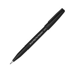 Pentel Brush Sign Pen - černá permanentní