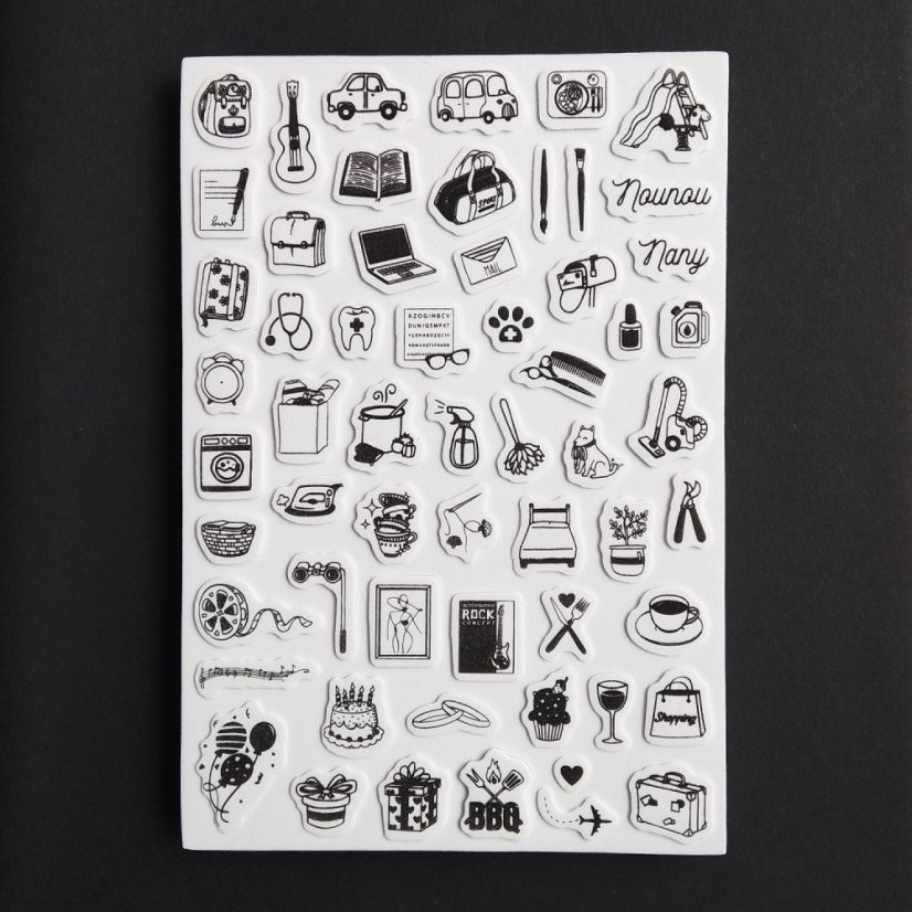 razítka moje denní plány